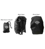 Harley-Davidson impermeabile per zaino ref. BP7306S-BLACK - immagine 2