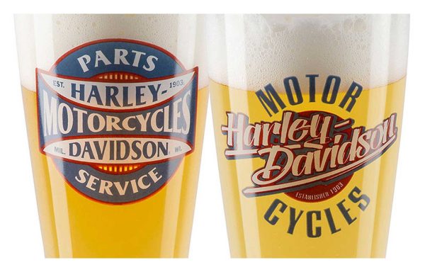 Harley-Davidson® Parts & Service Set grafico di due .