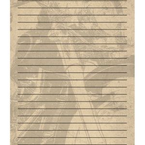 Harley-Davidson® American Classic 50 Pages Paper List Pad - 4 x 8 inches