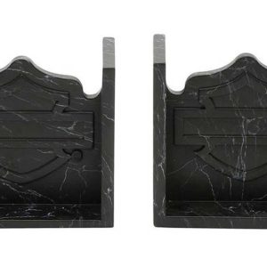 Fermalibri Harley-Davidson® Open Bar & Shield, finitura marmo