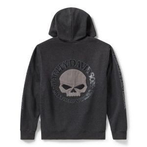 Felpa zippata con cappuccio Harley-Davidson® Willy G Grey - immagine 2