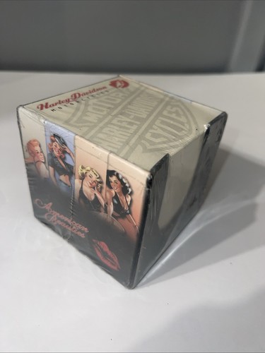 Harley Davidson articoli di carta Bellezze americane nota Cubo 3,25 x 3,25 700
