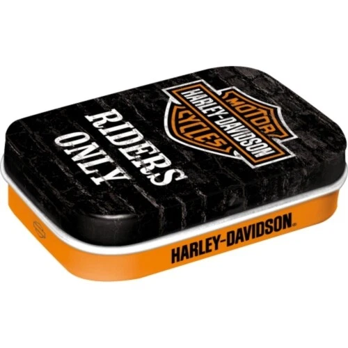 NOSTALGIC-Art Harley-Davidson Caramelle/ Scatola Per Pillole "Parking" NA81345