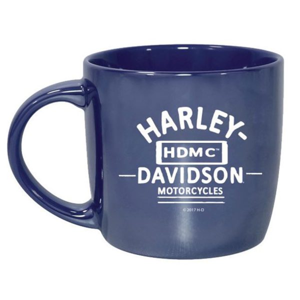 Tazza Harley-Davidson® H-D Blue City Lustre Tazza da caffè in ceramica