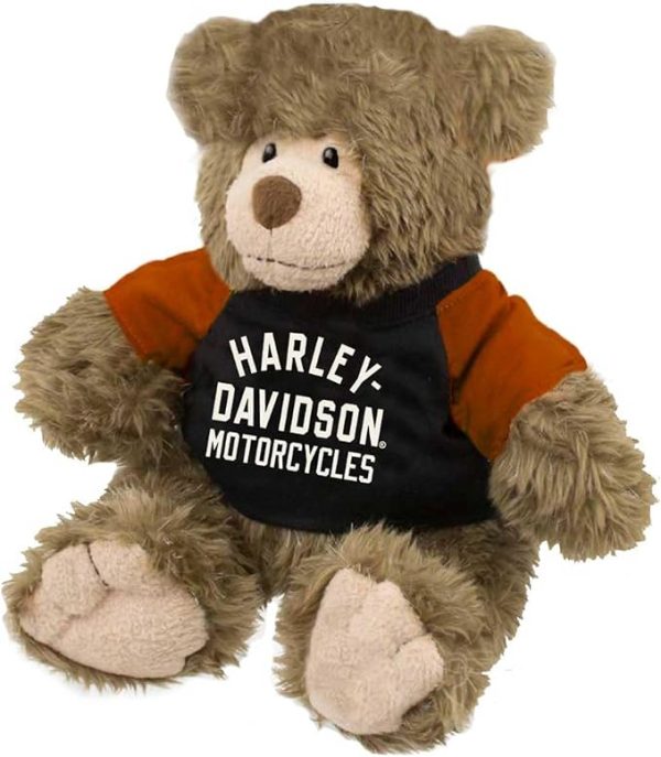 Harley-Davidson Bambino 'Big Ed' Huggy Bear peluche, marrone