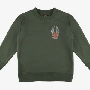 Felpa Bimbo/a Fleece Crew Harley Davidson - immagine 1