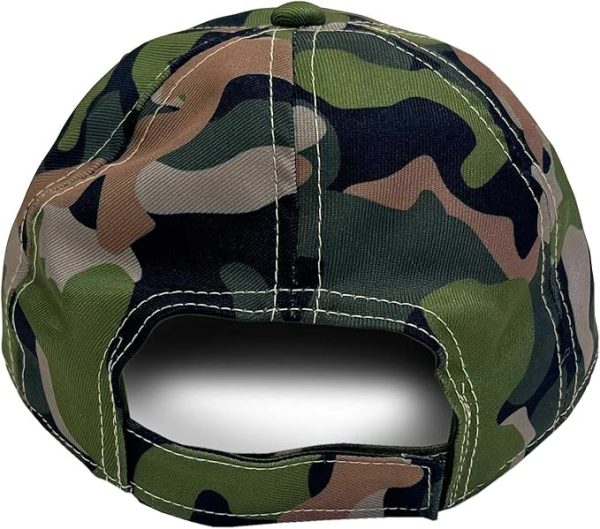 Cappellino da baseball regolabile in twill con stampa mimetica Harley-Davidson Little Boys, verde