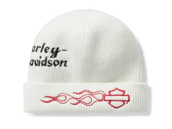 Cappellino Vintage Flame Harley Davidson