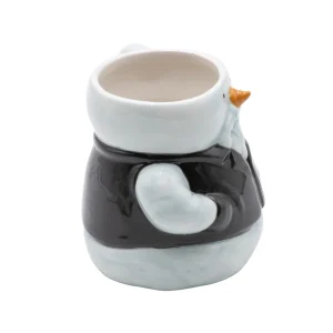 Biker Pupazzo di neve scolpito tazza - immagine 2