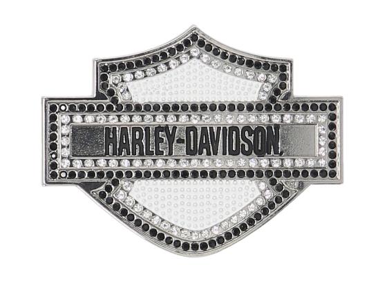 Fibbia "B&S Strass Nichel"