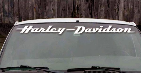 Adesivo per auto - Decalcomania Chroma Harley-Davidson Script Xpression