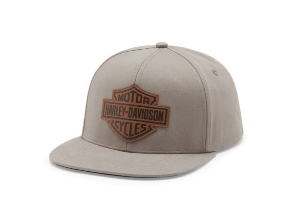 Cappellino B&S in pelle Harley-Davidson®