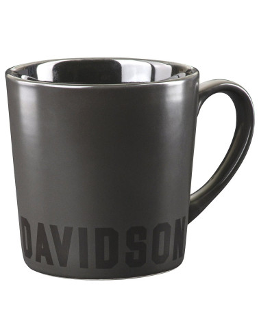 Tazza Harley-Davidson® nera opaca