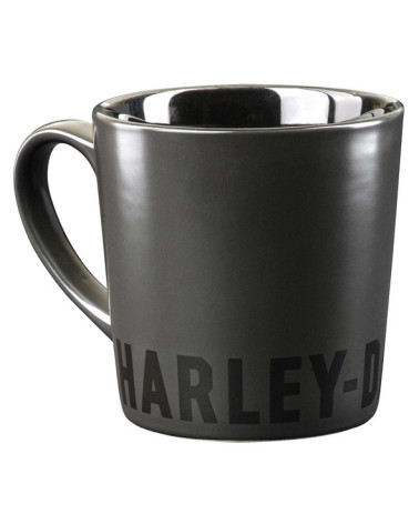 Tazza Harley-Davidson® nera opaca