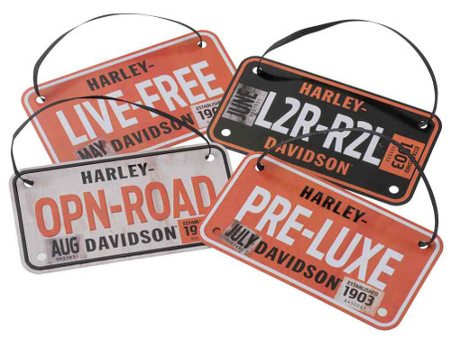 Ornamento di Latta - Set da 4