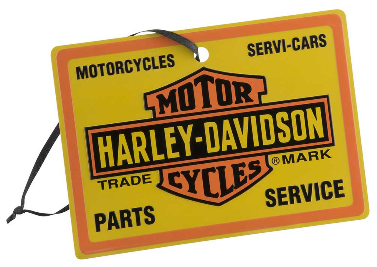 Logo Harley-Davidson® Trademark Bar & Shield Ornamento in latta, 5 x 3,5 pollici HDX-99167 - immagine 1