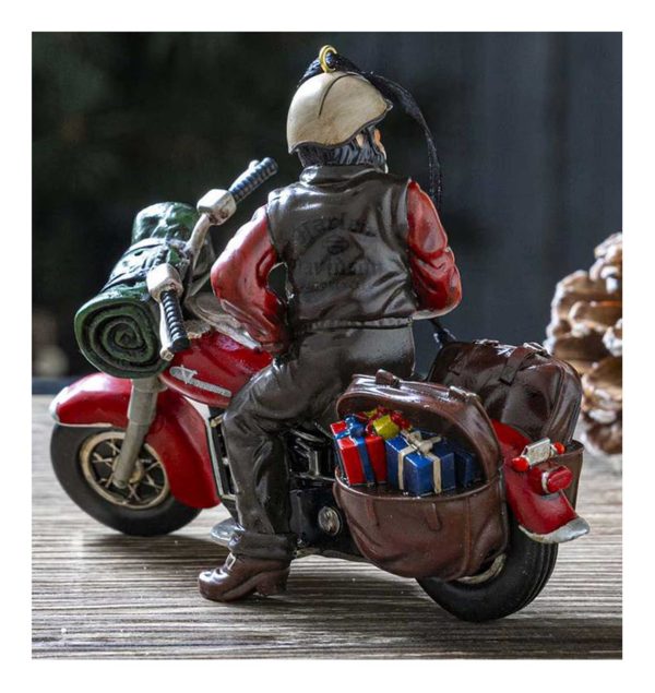 Harley-Davidson Ornamento Babbo Natale Biker