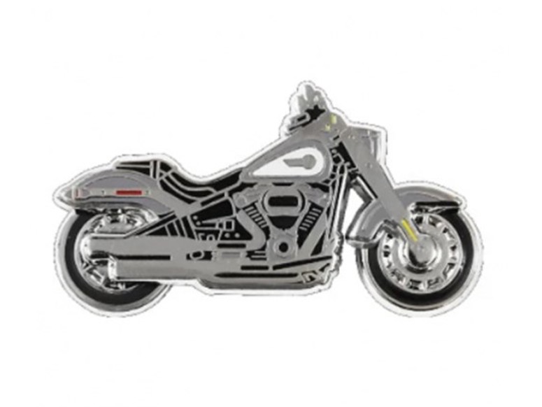 Pin Harley-Davidson Spilla Badge Softail 1.5" 682608016203 - immagine 1