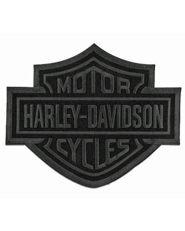 Toppa Harley-Davidson® 8" Large Bar & Shield Blackout Patch