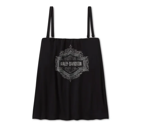 Top Canotta  Bling H-D® Cheers - Harley Black