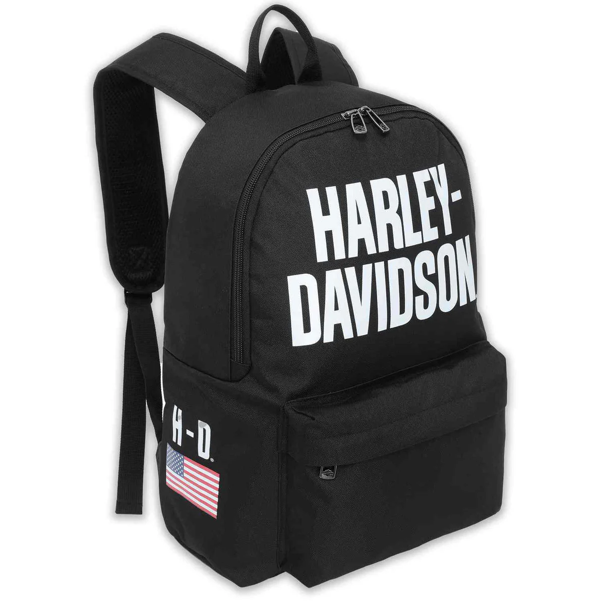 Zaino resistente Harley-Davidson con grafica della bandiera americana, nero 90815 - American Flag - immagine 1