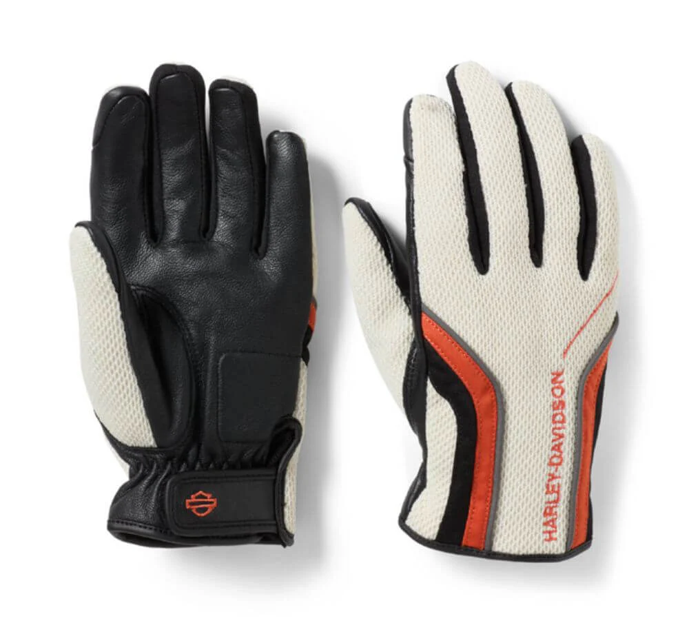 Harley-Davidson Dyna Guanti - Bianco - immagine 1