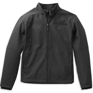 Harley-Davidson® Men's Willie G Skull Hooded Softshell Jacket, Black 98404-22VM - immagine 3