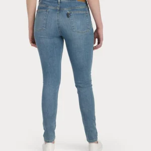 Pantaloni skinny a vita alta Harley-Davidson da donna - Medium Indigo - immagine 2