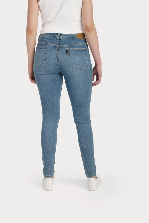 Pantaloni skinny a vita alta Harley-Davidson da donna - Medium Indigo