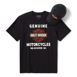 Set da regalo con cappello e maglietta Bar & Shield da uomo - immagine 1