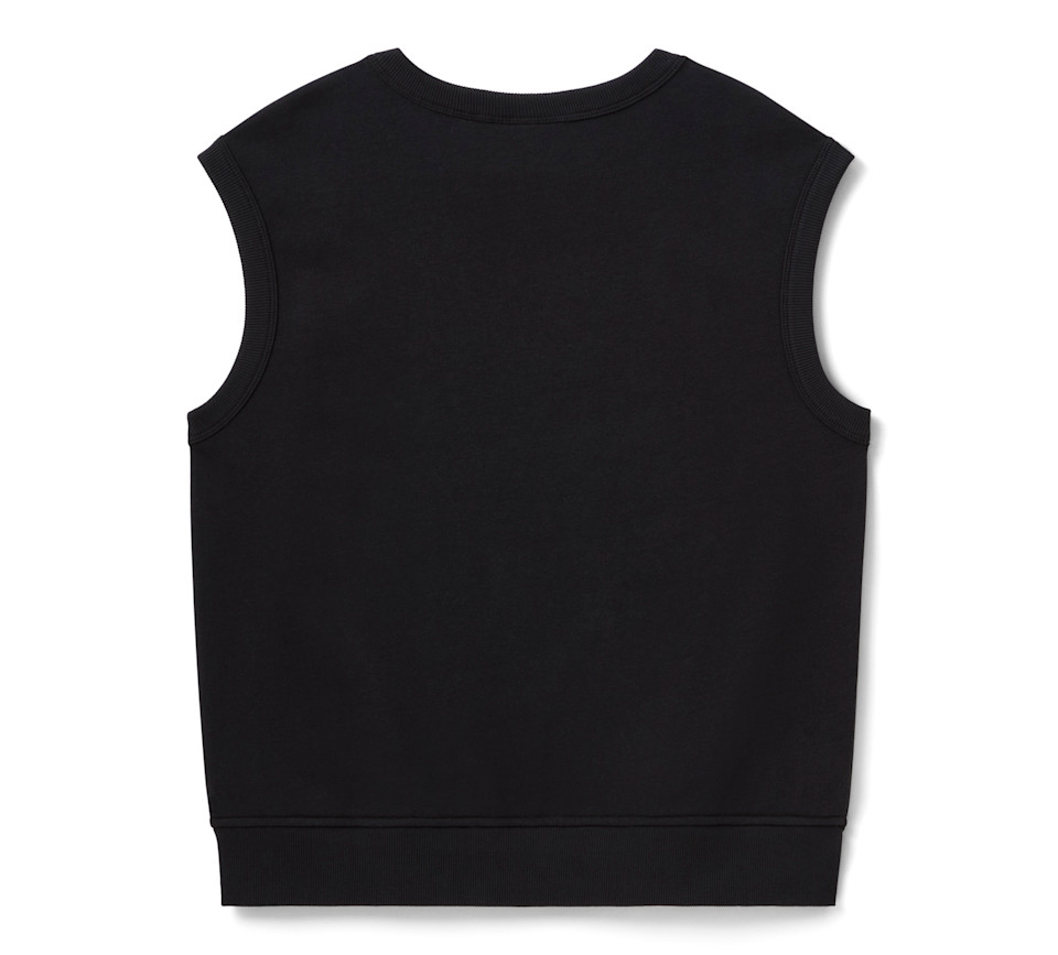 Maglia/Felpa  senza maniche Willie G Skull Bling  - Harley Black - immagine 2