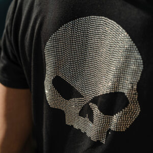 Willie G Skull Bling a V - Harley Black - immagine 3