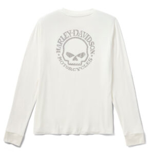 Maglia a maniche lunghe Willie G  Skull Bling - immagine 2