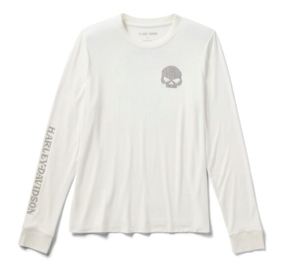 Maglia a maniche lunghe Willie G  Skull Bling