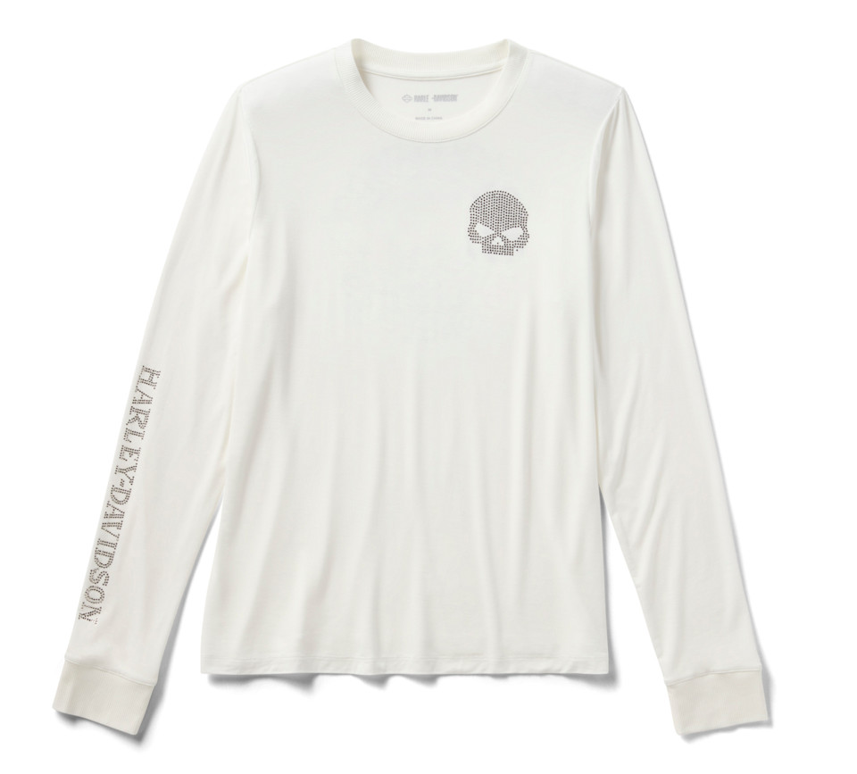 Maglia a maniche lunghe Willie G  Skull Bling - immagine 1