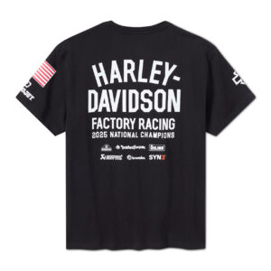 T-shirt maschile H-D Championship - Harley Black Factory - immagine 2