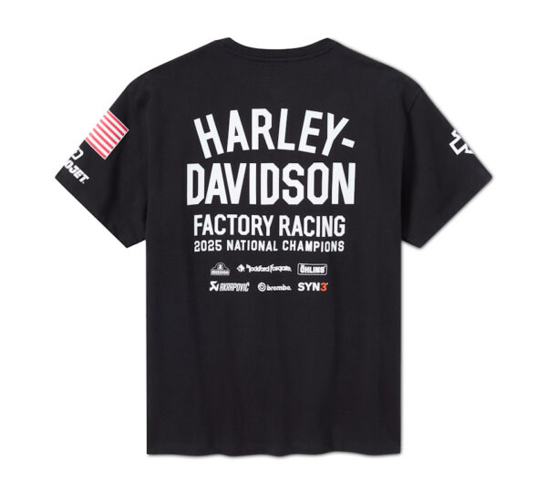 T-shirt maschile H-D Championship - Harley Black Factory