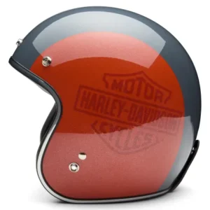 Casco aperto Harley-Davidson Ace C02 ECE nero/arancione - immagine 2