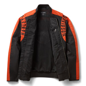 Giubbotto bomber in nylon H-D Mainstreet da uomo - immagine 3