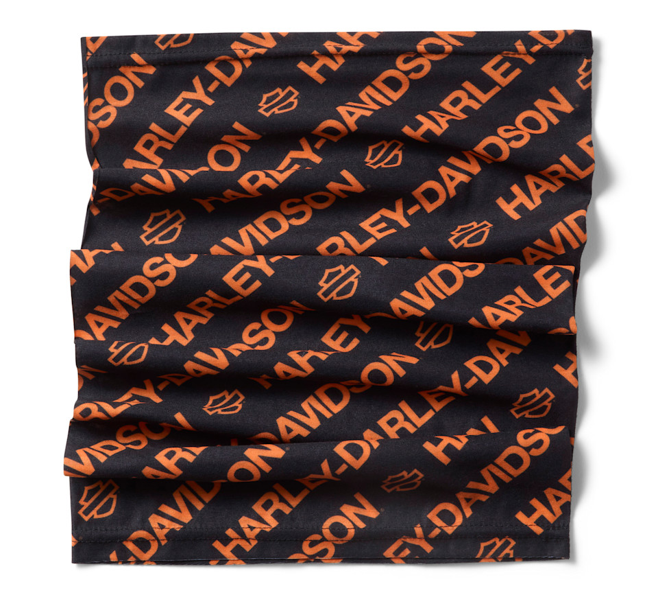 Ghetta/Scaldacollo   H-D TECH  - Stampa Harley Black & Allover - immagine 1