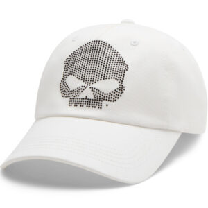 Cappellino da baseball Willie G Bling Skull da donna - Cloud Dancer NUOVO ARRIVO - immagine 1