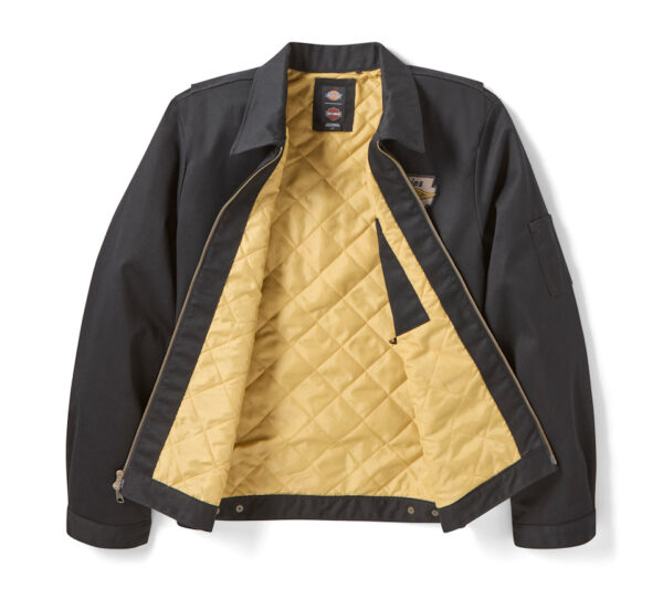 Giacca con fodera trapuntata Eisenhower Dickies x H-D - Black NUOVO ARRIVO