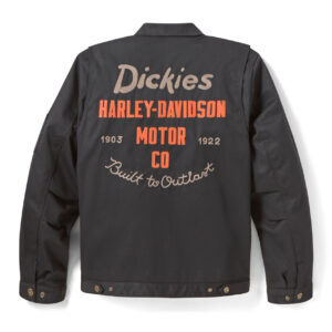 Giacca con fodera trapuntata Eisenhower Dickies x H-D - Black NUOVO ARRIVO - immagine 2