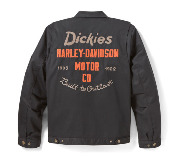 Giacca con fodera trapuntata Eisenhower Dickies x H-D - Black NUOVO ARRIVO