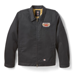 Giacca con fodera trapuntata Eisenhower Dickies x H-D - Black NUOVO ARRIVO - immagine 1