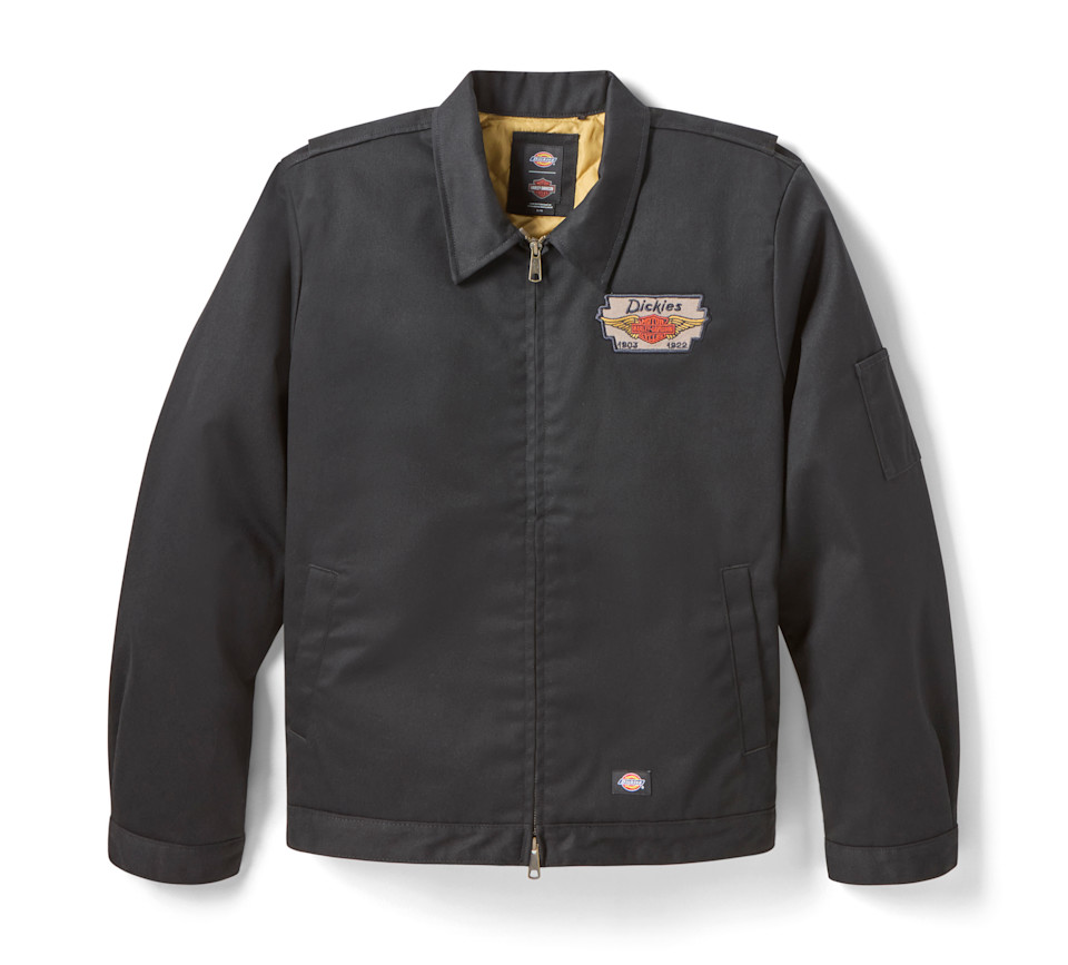 Giacca con fodera trapuntata Eisenhower Dickies x H-D - Black NUOVO ARRIVO - immagine 1