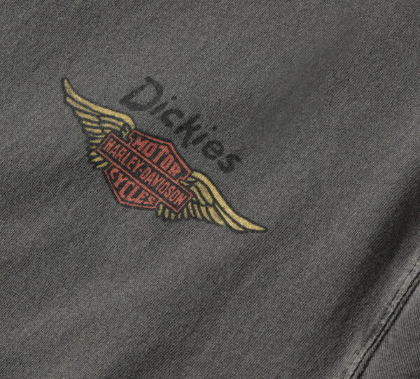 Maglietta Dickies x H-D 1930's Moto Racer Heavyweight tinta a pigmento