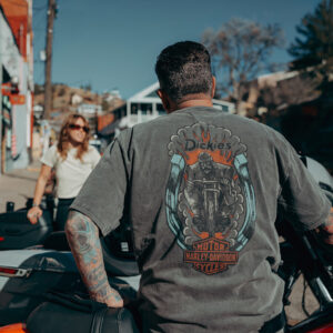 Maglietta Dickies x H-D 1930's Moto Racer Heavyweight tinta a pigmento - immagine 4