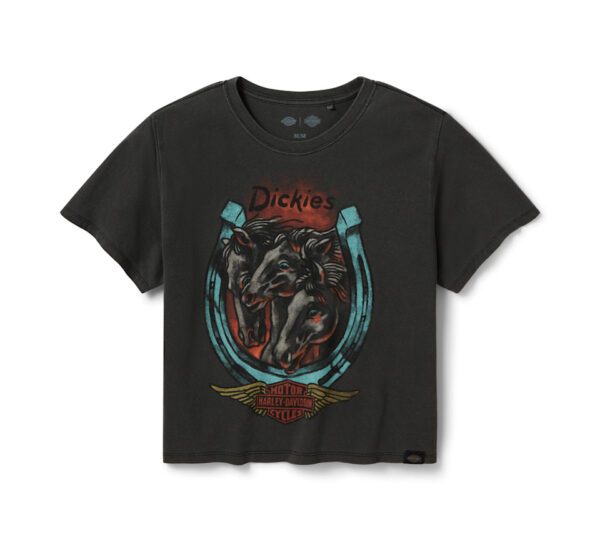 Maglietta Dickies x H-D Triple Horse Boxy Fit