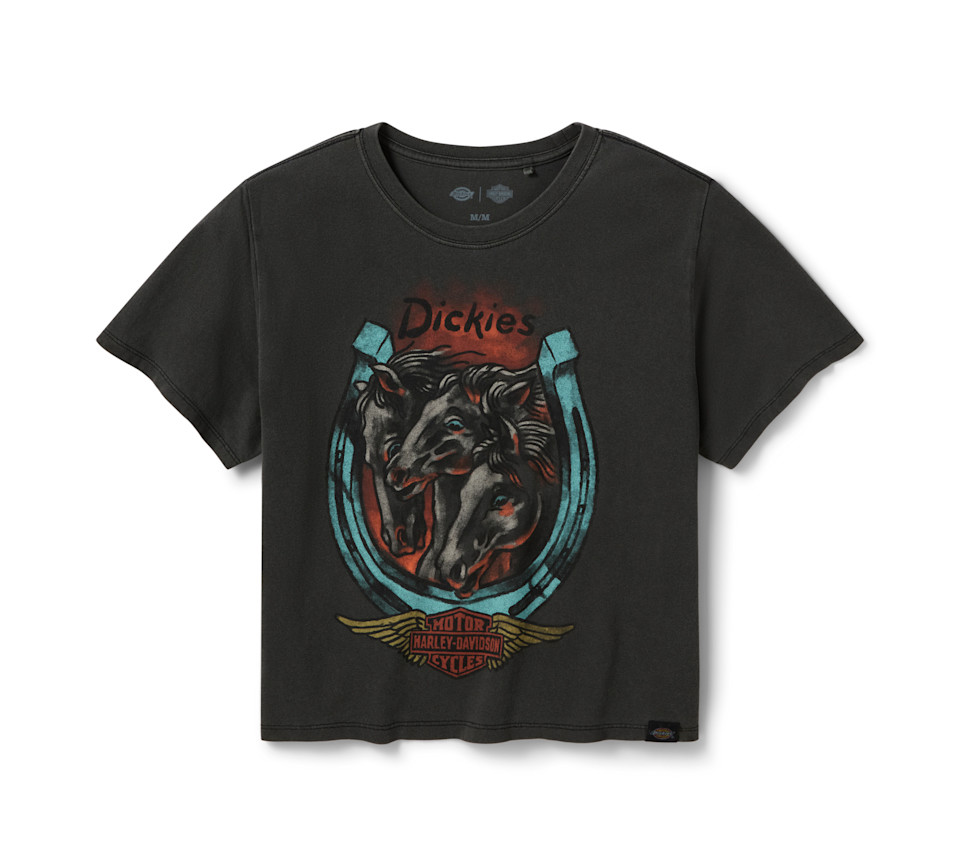 Maglietta Dickies x H-D Triple Horse Boxy Fit - immagine 1